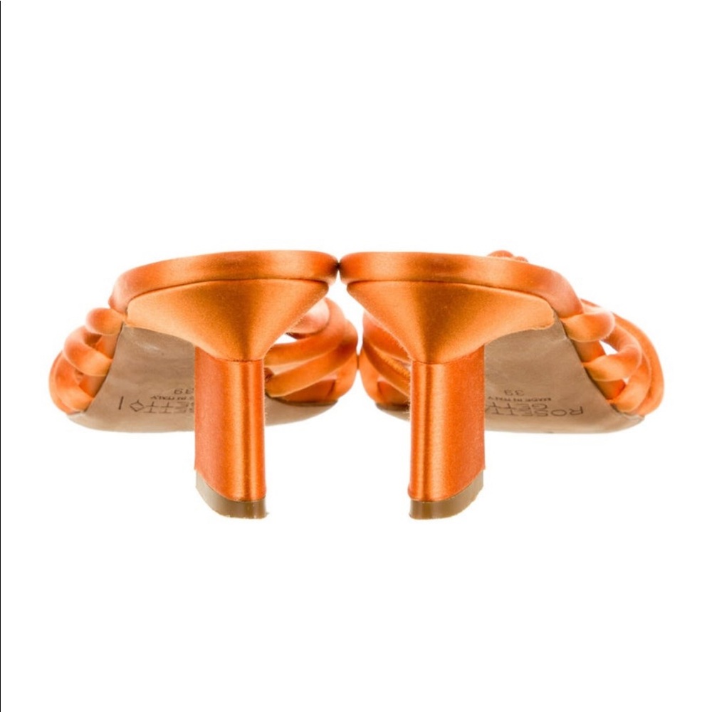 Rosetta Getty / Orange / Square Toe - image 4